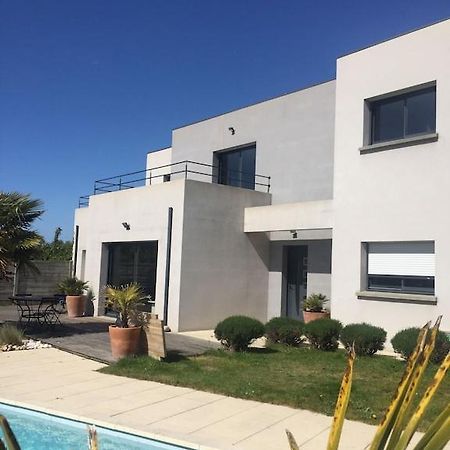 Maison Moderne Avec Piscine Chauffee Dans La Baie Du Mont St Michel 200M2 Yquelon Ngoại thất bức ảnh