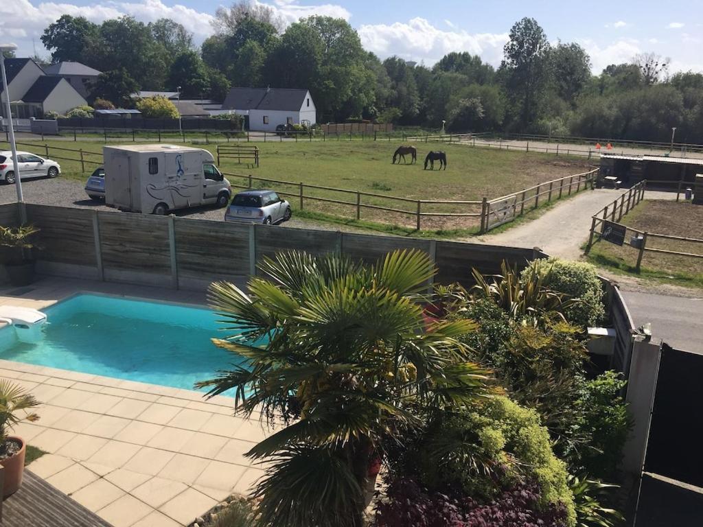 Maison Moderne Avec Piscine Chauffee Dans La Baie Du Mont St Michel 200M2 Yquelon Ngoại thất bức ảnh